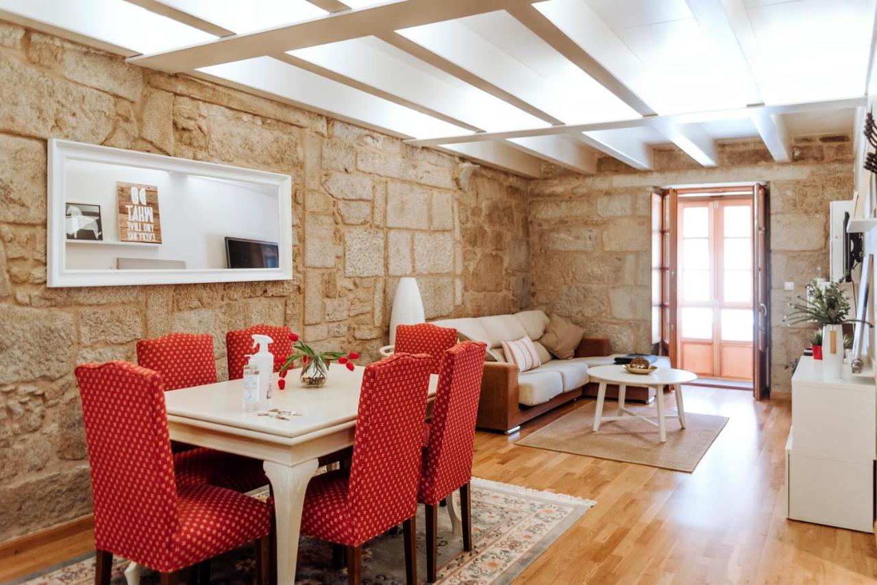 Duplex Camino De Santiago I, II Y Iii, Rua Real 26 Y 28, Zona Monumental, Pontevedra Daire Dış mekan fotoğraf