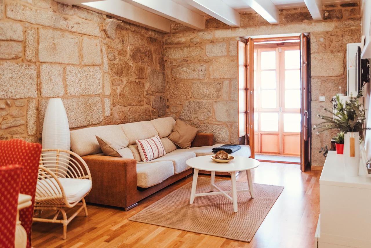 Duplex Camino De Santiago I, II Y Iii, Rua Real 26 Y 28, Zona Monumental, Pontevedra Daire Dış mekan fotoğraf