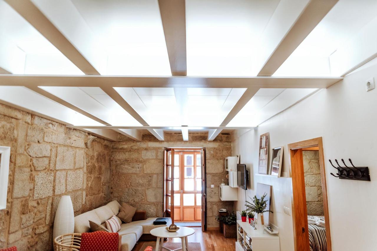 Duplex Camino De Santiago I, II Y Iii, Rua Real 26 Y 28, Zona Monumental, Pontevedra Daire Dış mekan fotoğraf