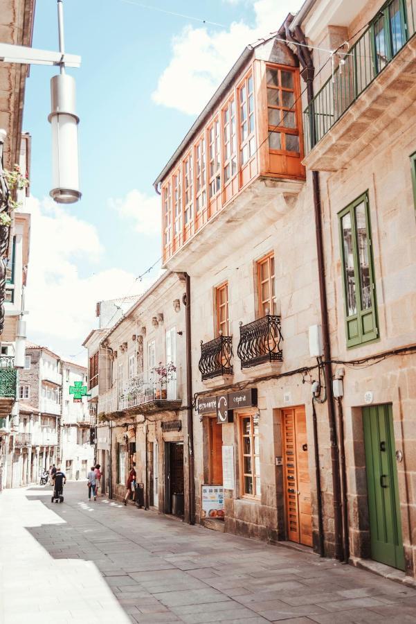 Duplex Camino De Santiago I, II Y Iii, Rua Real 26 Y 28, Zona Monumental, Pontevedra Daire Dış mekan fotoğraf