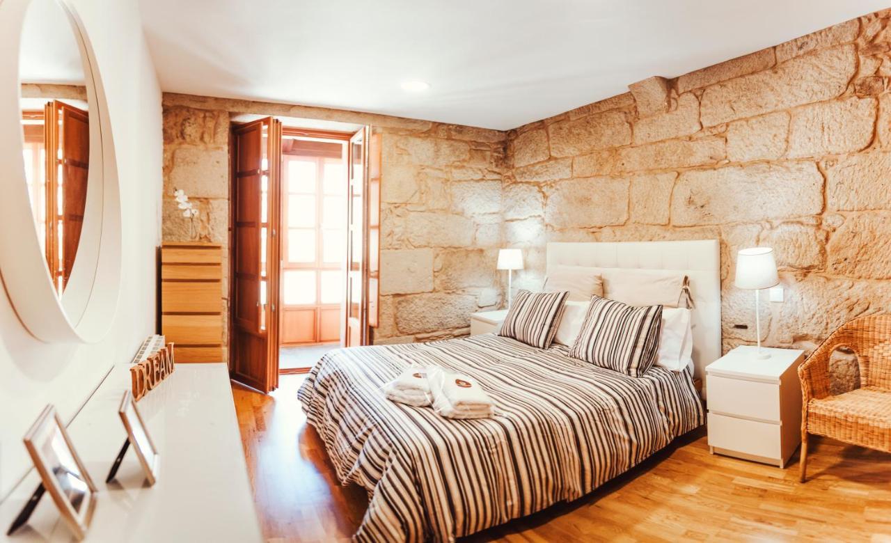 Duplex Camino De Santiago I, II Y Iii, Rua Real 26 Y 28, Zona Monumental, Pontevedra Daire Dış mekan fotoğraf