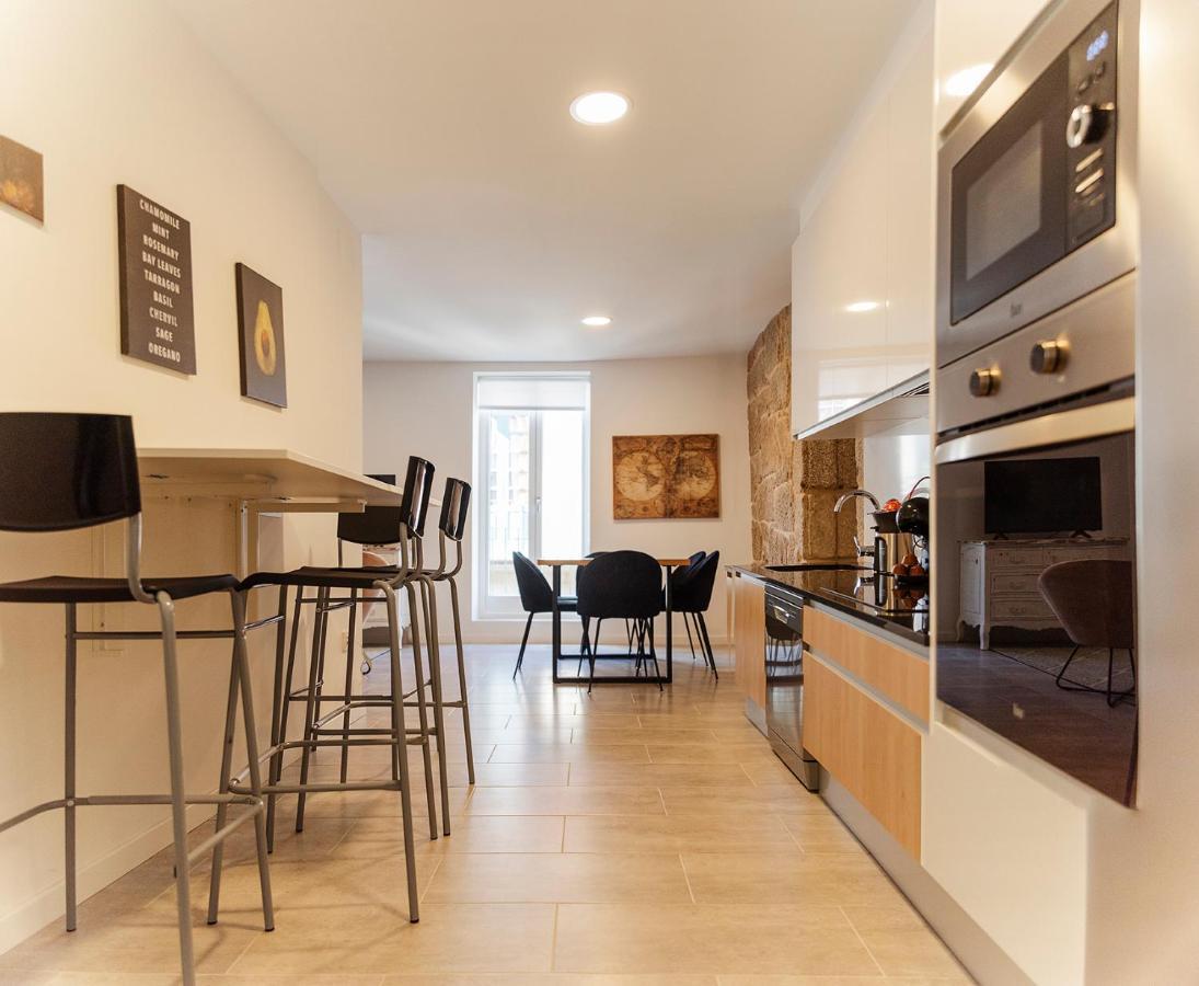 Duplex Camino De Santiago I, II Y Iii, Rua Real 26 Y 28, Zona Monumental, Pontevedra Daire Dış mekan fotoğraf