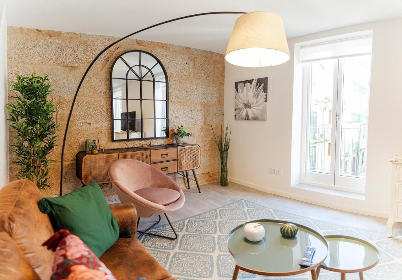 Duplex Camino De Santiago I, II Y Iii, Rua Real 26 Y 28, Zona Monumental, Pontevedra Daire Dış mekan fotoğraf