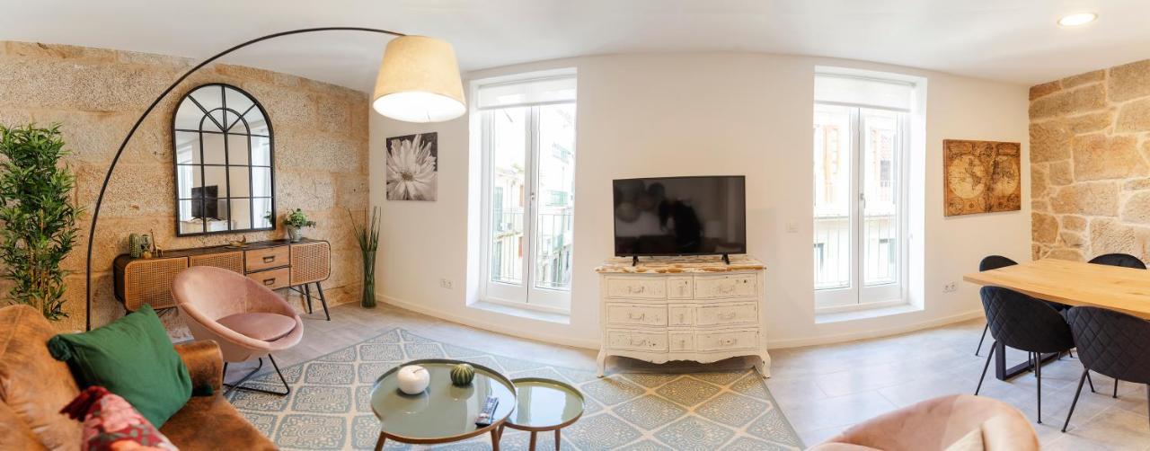 Duplex Camino De Santiago I, II Y Iii, Rua Real 26 Y 28, Zona Monumental, Pontevedra Daire Dış mekan fotoğraf