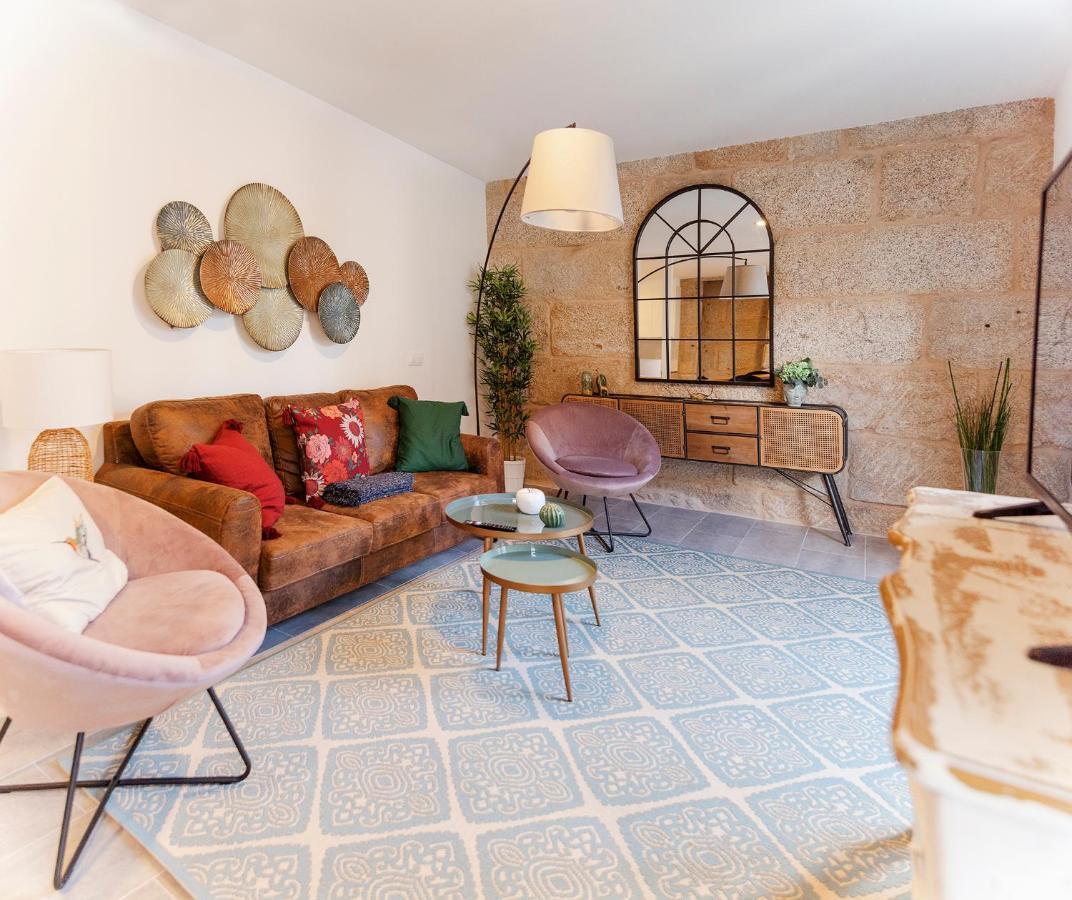 Duplex Camino De Santiago I, II Y Iii, Rua Real 26 Y 28, Zona Monumental, Pontevedra Daire Dış mekan fotoğraf